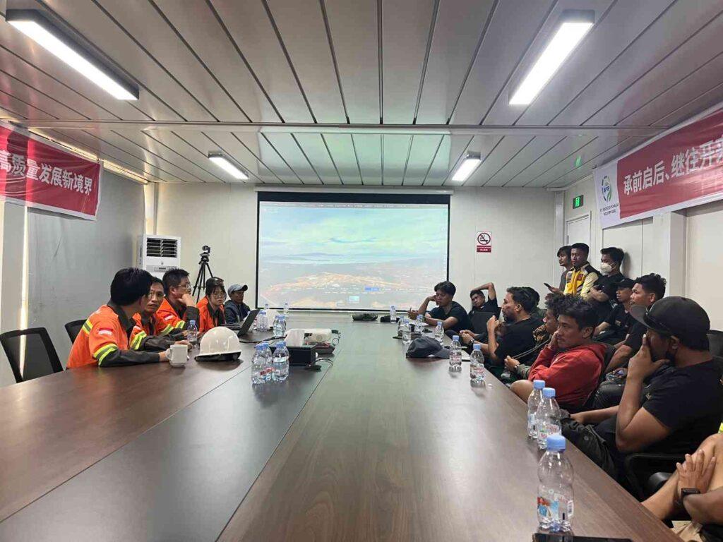 Massa bertemu CEO PT IPIP, Ning Jiancheng.